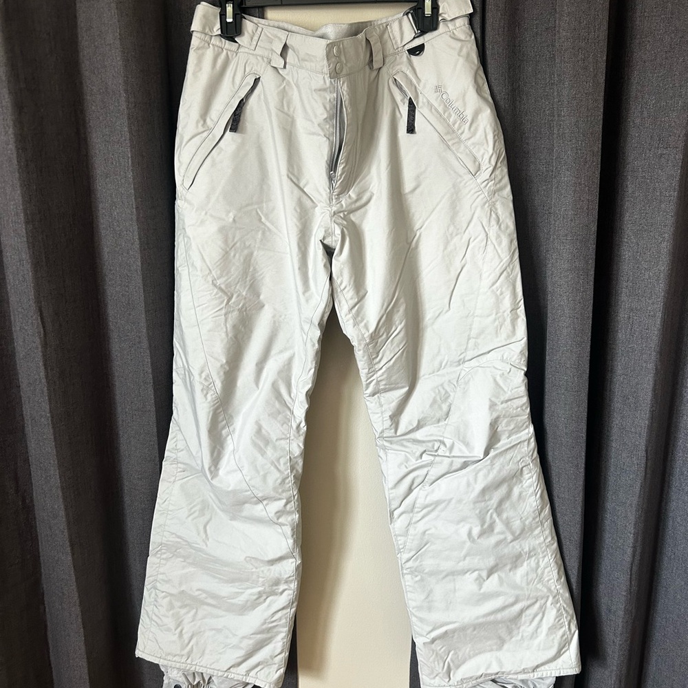 Columbia Women's Light Gray Snow Pants
